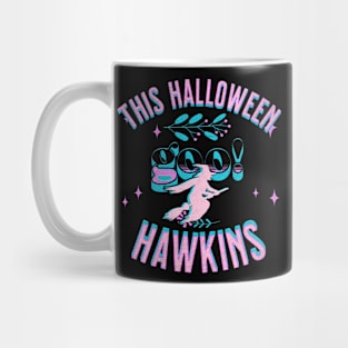 this halloween we go to hawkins. Mug